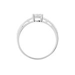 Bague Julia Or Blanc Diamant - Bagues avec pierre Femme | Histoire d&rsquo;Or
