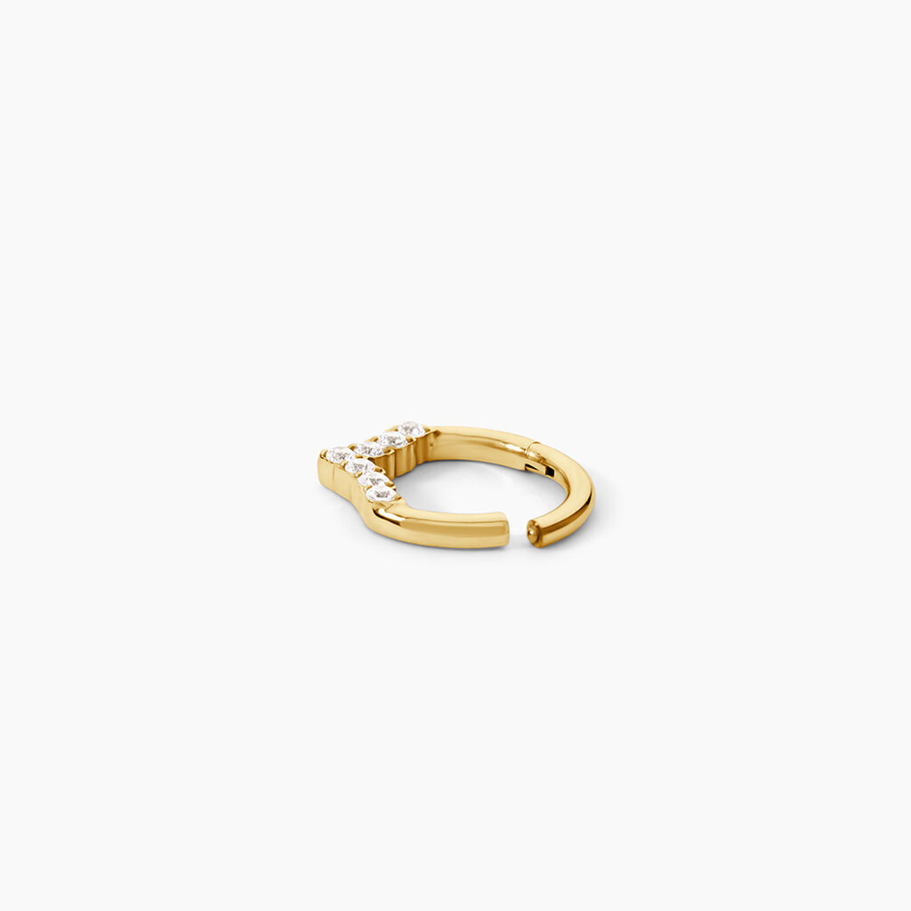 Piercing Stilla Titane Jaune Oxyde De Zirconium - Bijoux Femme | Histoire d&rsquo;Or