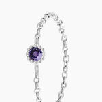 Bague Rio Argent Blanc Oxyde De Zirconium - Bagues solitaires Femme | Histoire d&rsquo;Or