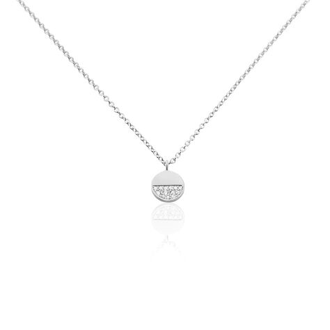 Collier Argent Viviano Oxydes De Zirconium - Colliers fantaisie Femme | Histoire d’Or