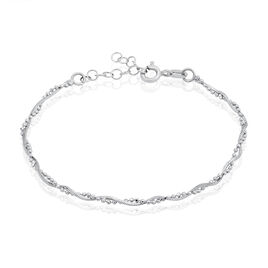 Bracelet Saman Argent Blanc - Bracelets fantaisie Femme | Histoire d’Or