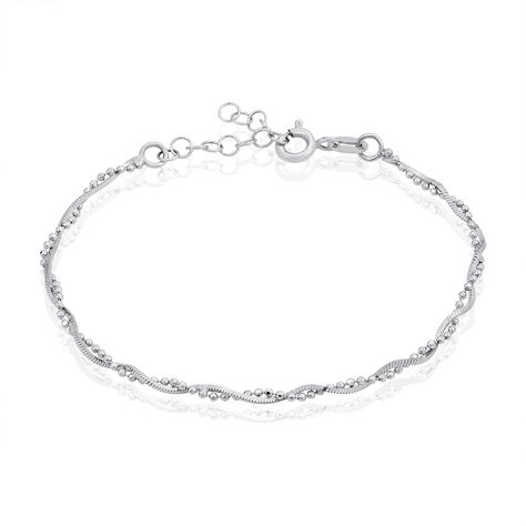Bracelet Saman Argent Blanc - Bracelets fantaisie Femme | Histoire d’Or