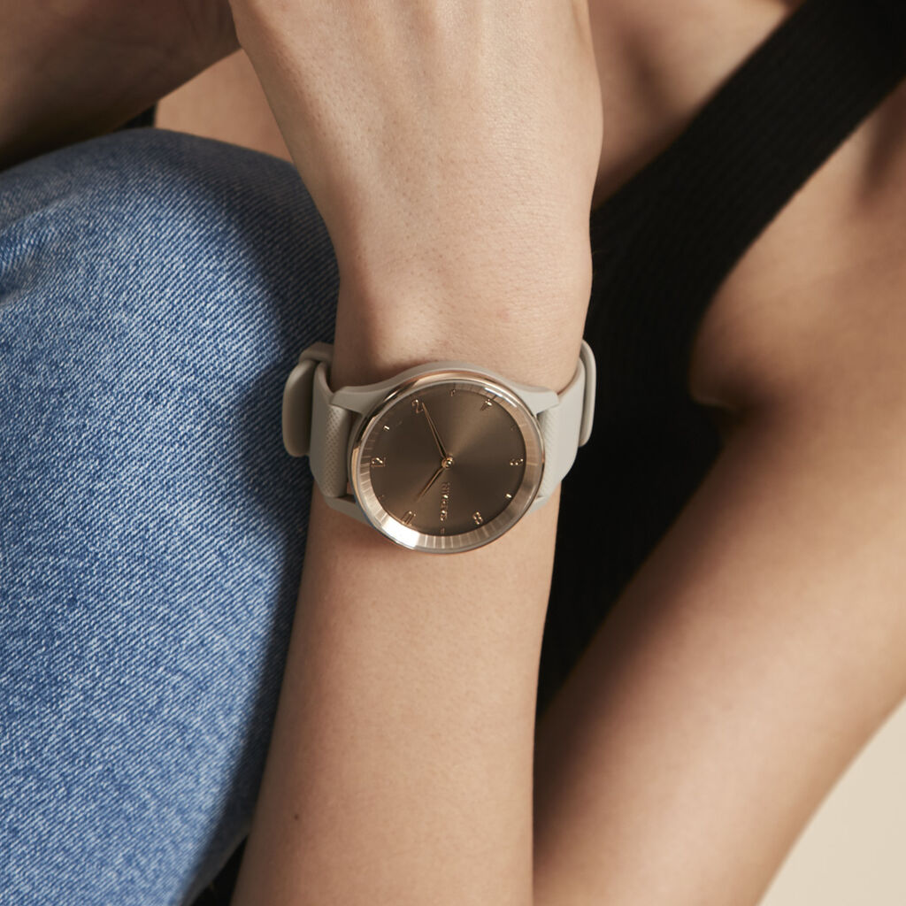 Montre Connectée Garmin Vivomove Trend - Montres connectées Femme | Histoire d’Or