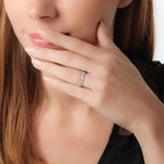 Bague Diana Or Blanc Diamant - Bagues avec pierre Femme | Histoire d&rsquo;Or