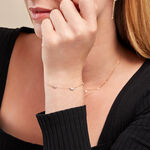 Bracelet Stellar Or Jaune Oxyde De Zirconium - Bracelets Femme | Histoire d&rsquo;Or