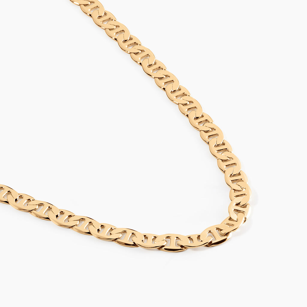 Collier Plaqu&eacute; Or Kamen - Chaines Homme | Histoire d&rsquo;Or