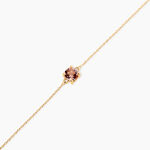 Bracelet Plaqu&eacute; Or Jaune Nilay Oxyde De Zirconium - Bracelets Femme | Histoire d&rsquo;Or