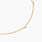 Collier Isa Acier Jaune Cristal - Colliers fantaisie Femme | Histoire d&rsquo;Or