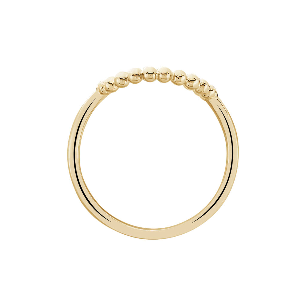 Bague Abigael Plaqu&eacute; Or Jaune - Bagues fantaisie Femme | Histoire d&rsquo;Or