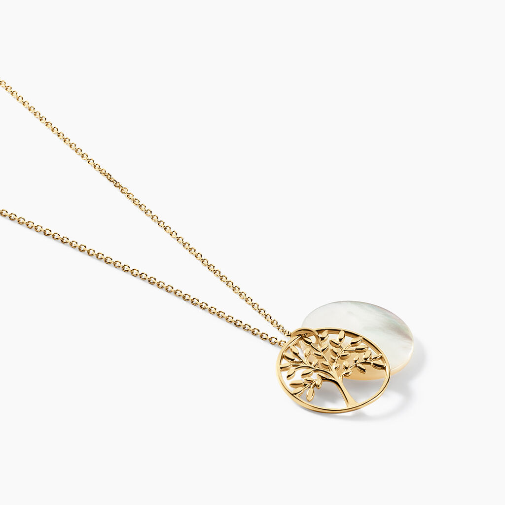 Collier Noamie Or Jaune Nacre - Colliers Femme | Histoire d’Or