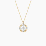 Pendentif Demyan Or Bicolore Oxyde De Zirconium - Pendentifs Homme | Histoire d&rsquo;Or