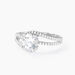 Bague Solitaire Maggy Argent Blanc Oxyde De Zirconium - Bagues solitaires Femme | Histoire d&rsquo;Or