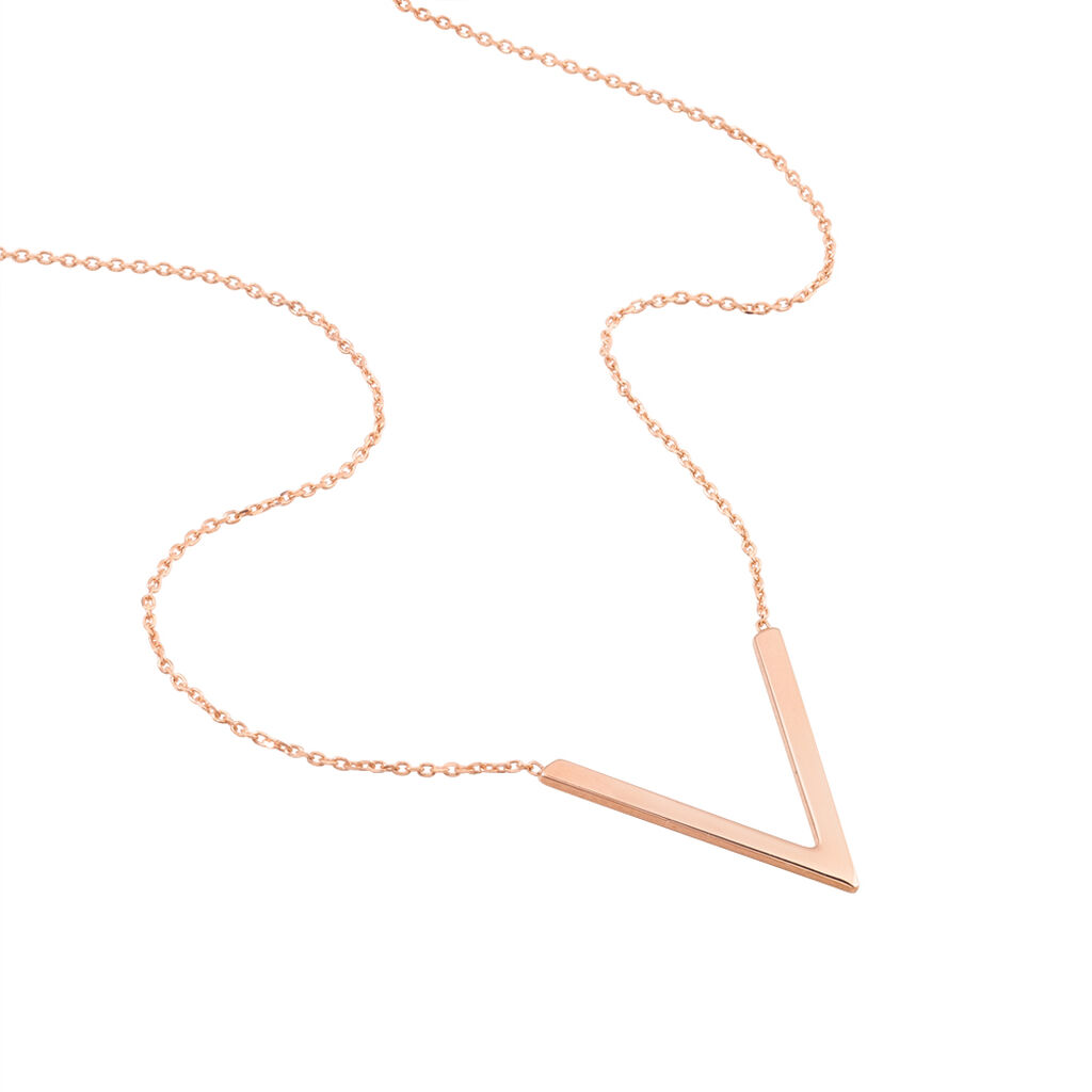 Collier Celene Or Rose - Colliers Femme | Histoire d&rsquo;Or