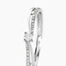Bague Solitaire Asia Or Blanc Diamant - Bagues solitaires Femme | Histoire d’Or