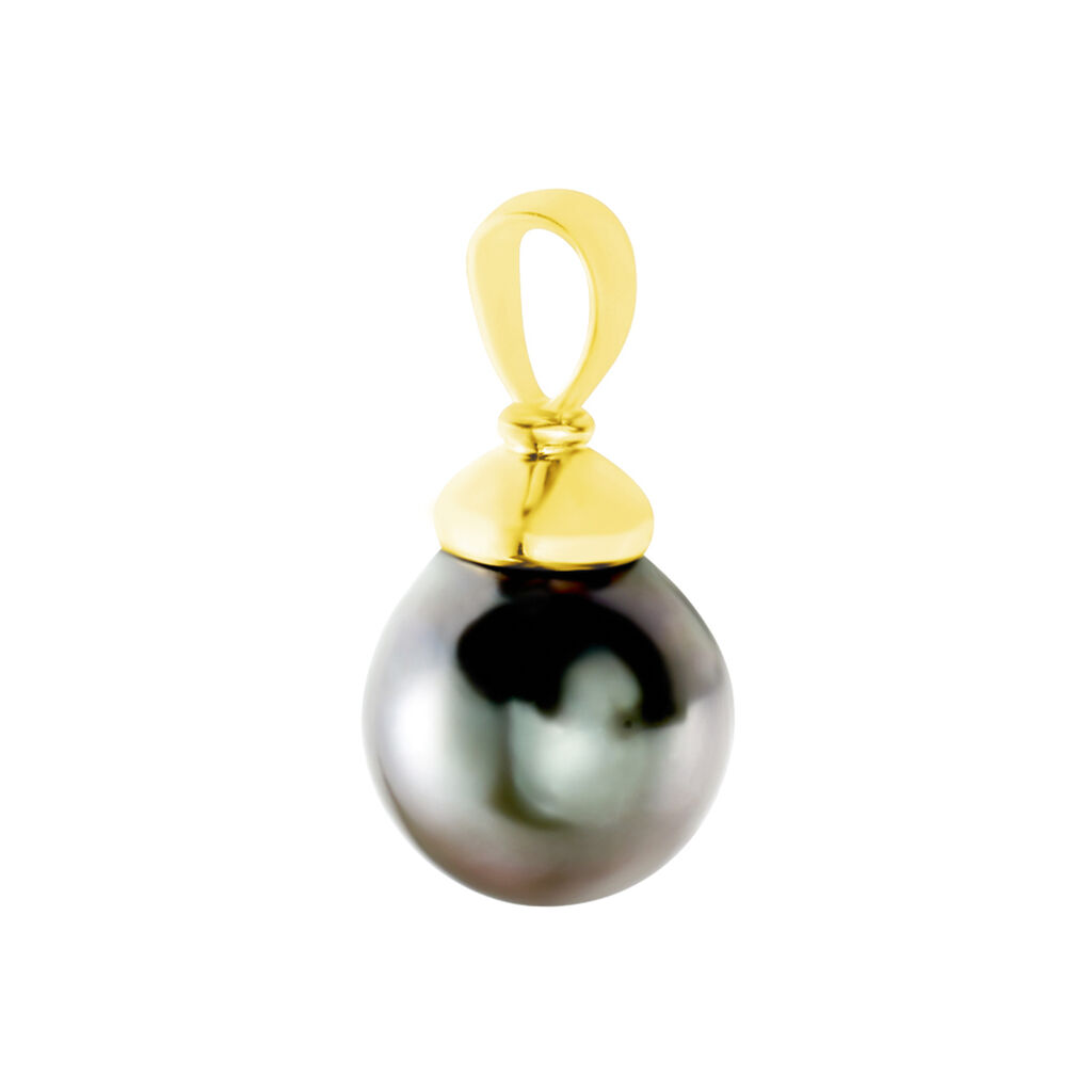 Pendentif Cerclee Or Jaune Perle De Culture De Tahiti - Pendentifs Femme | Histoire d’Or
