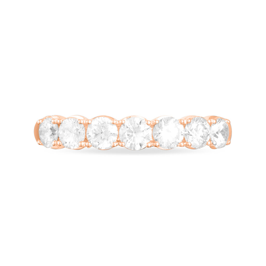Alliance Eloise Or Rose Diamant - Alliances Femme | Histoire d’Or