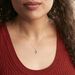 Collier Angelika Or Blanc Emeraude Et Diamant - Colliers Femme | Histoire d’Or