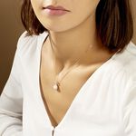 Collier Olivia Argent Rose Perle De Culture Et Oxyde De Zirconium - Colliers fantaisie Femme | Histoire d&rsquo;Or