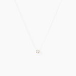 Collier Or Jaune Maiorga Oxyde De Zirconium - Colliers Femme | Histoire d&rsquo;Or