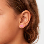 Boucles D'oreilles Puces Cintae Or Jaune - Clous d'oreilles Enfant | Histoire d&rsquo;Or