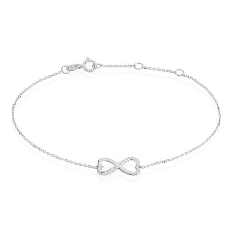 Bracelet Irmela Or Blanc Diamant - Bracelets Femme | Histoire d’Or
