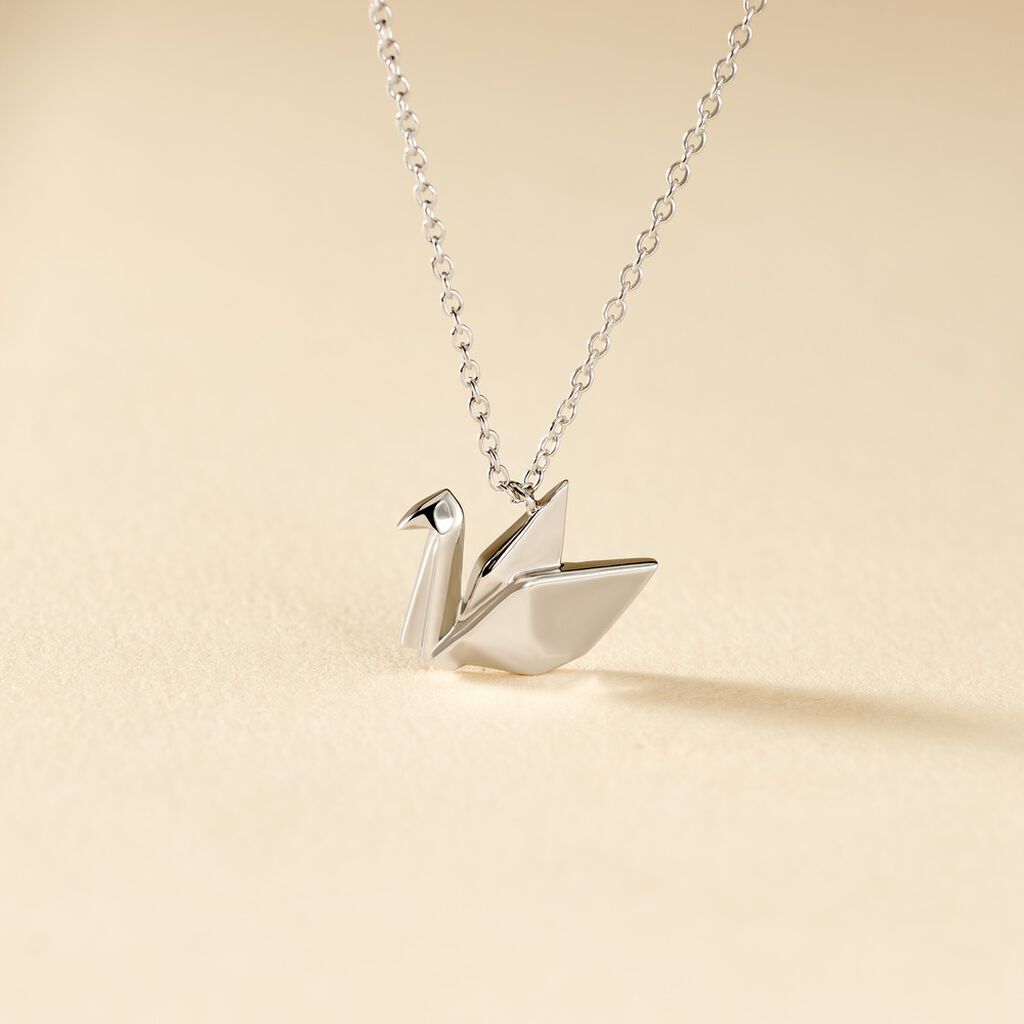 Collier Pila Argent Blanc - Colliers fantaisie Femme | Histoire d&rsquo;Or
