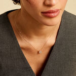 Collier Talisman Or Jaune Nacre Diamant - Colliers Femme | Histoire d&rsquo;Or