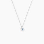 Collier Myhalf Argent Blanc Oxyde De Zirconium - Colliers fantaisie Femme | Histoire d&rsquo;Or