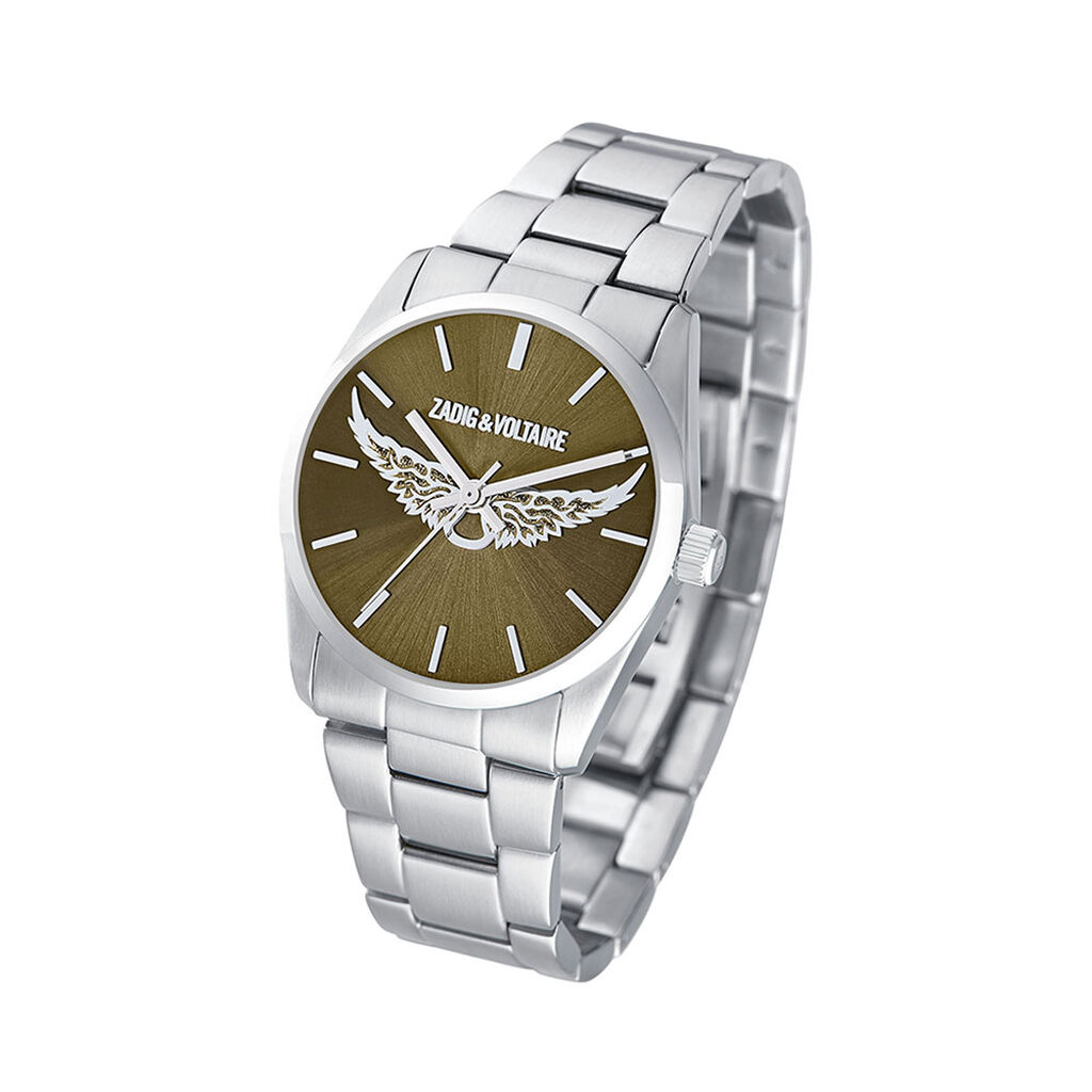 Montre Zadig 33 Kaki - Id&eacute;es cadeaux Femme | Histoire d&rsquo;Or
