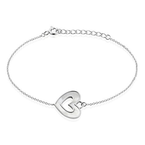 Bracelet Clarity Argent Blanc Nacre - Bracelets Femme | Histoire d&rsquo;Or