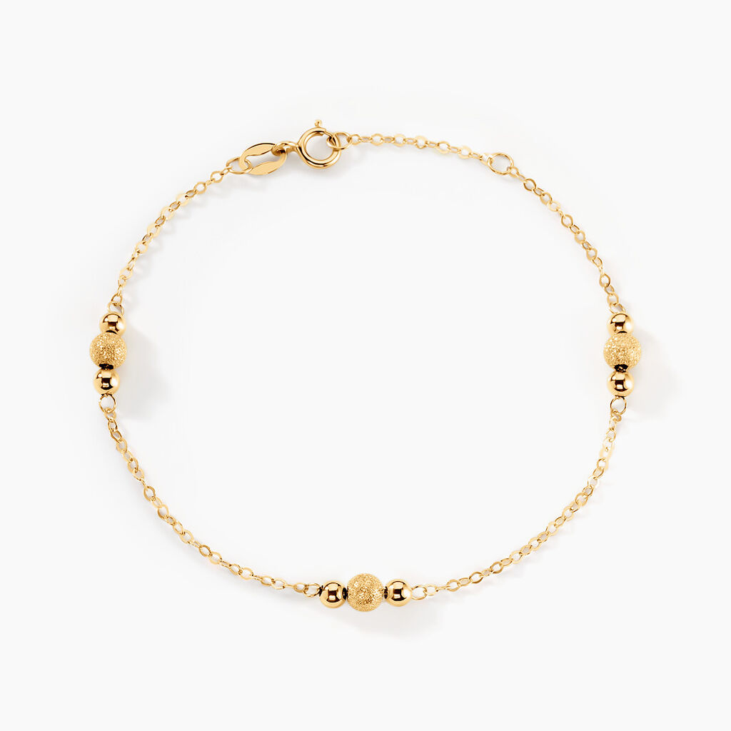 Bracelet Brooks Or Jaune - Bijoux sans pierre Femme | Histoire d&rsquo;Or