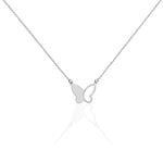 Collier Maria Argent Blanc - Colliers fantaisie Femme | Histoire d&rsquo;Or