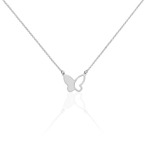 Collier Maria Argent Blanc - Colliers fantaisie Femme | Histoire d&rsquo;Or