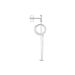 Bijou D'oreille Unitaire Argent Blanc Gosse Oxydes De Zirconium - Boucles d'Oreilles Etoile Femme | Histoire d’Or