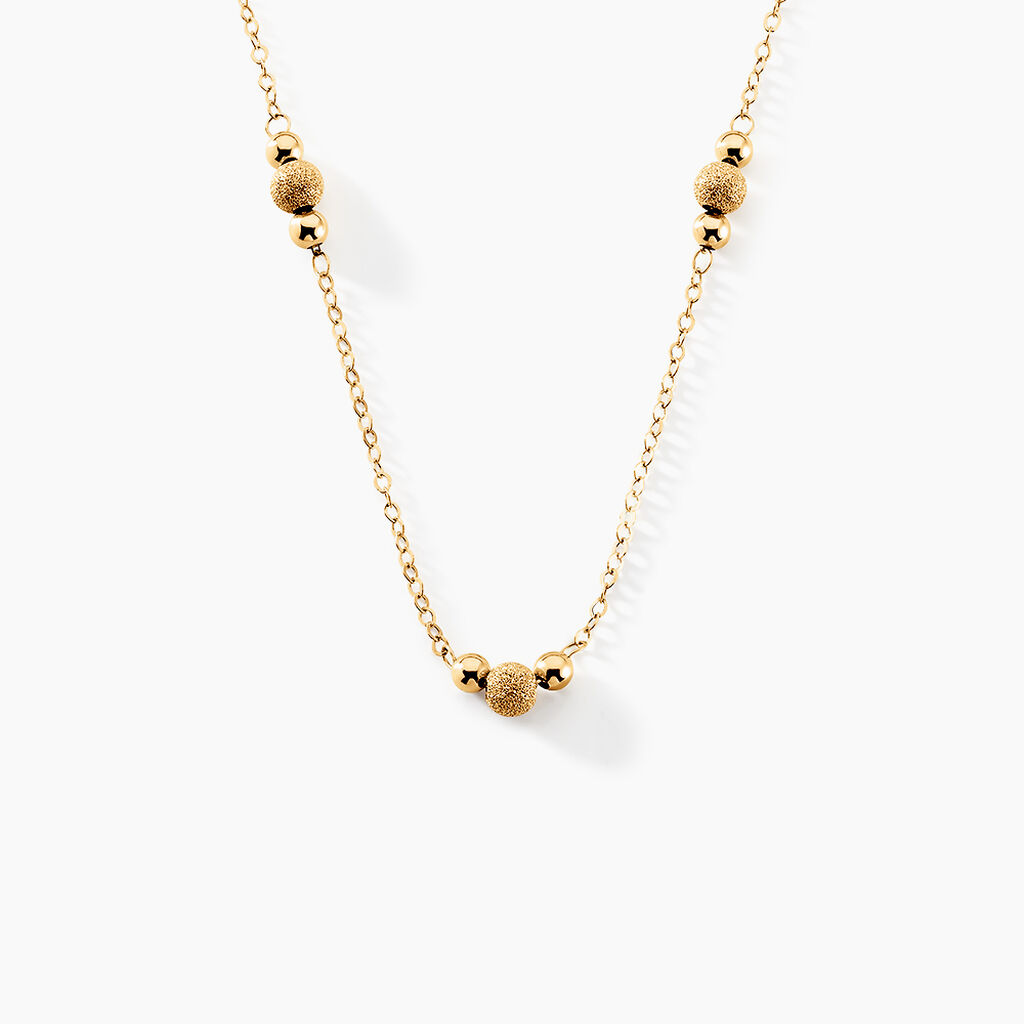 Collier Brooks Or Jaune - Colliers Femme | Histoire d’Or