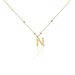 Collier Plaqué Or Jaune Lettra - Colliers fantaisie Femme | Histoire d’Or