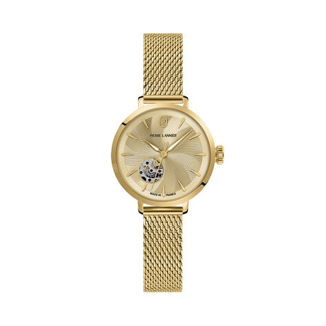 Montre Pierre Lannier Lannier Soline Champagne - Montres Femme | Histoire d&rsquo;Or