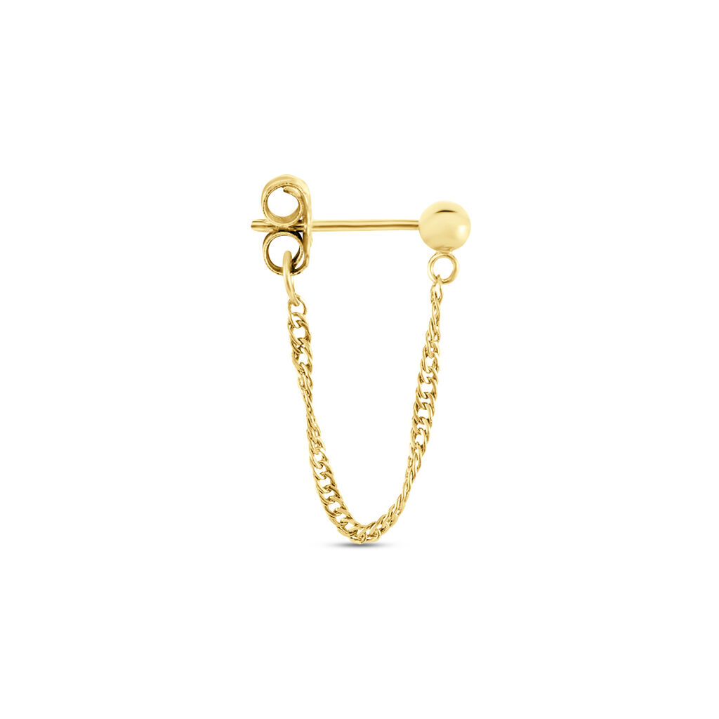 Boucles D'oreilles Pendantes Duha Plaqué Or Jaune - Boucles d'oreilles fantaisie Femme | Histoire d’Or