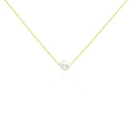 Collier Or Jaune Bibimo Perle De Culture - Colliers Femme | Histoire d’Or