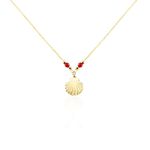 Collier Under The Sea Or Jaune Corail - Colliers Femme | Histoire d&rsquo;Or