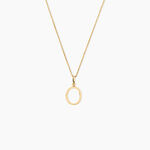 Pendentif Ionia Lettre Or Jaune - Pendentifs Famille | Histoire d&rsquo;Or