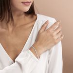 Bracelet Anaiz Argent Blanc - Bracelets cha&icirc;ne Femme | Histoire d&rsquo;Or