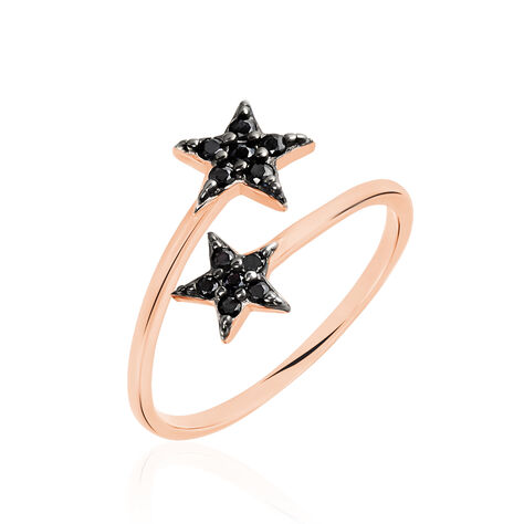 Bague Aliciana Argent Rose Oxyde De Zirconium - Bagues avec pierre Femme | Histoire d’Or