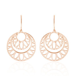 Boucles D'oreilles Pendantes Slorane Argent Rose - Boucles d'oreilles fantaisie Femme | Histoire d’Or