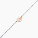 Bracelet Argent Bicolore Toyo - F&ecirc;te des m&egrave;res Femme | Histoire d&rsquo;Or