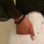 Bracelet Jonc Doria Acier Jaune - Bracelets joncs Femme | Histoire d&rsquo;Or