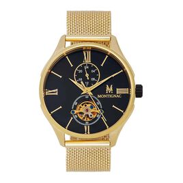 Montre Montignac Noir - Montres Homme | Histoire d’Or