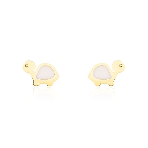 Boucles D'oreilles Puces Totty Or Jaune - Clous d'oreilles Enfant | Histoire d’Or