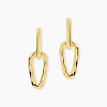 Boucles D'oreilles Pendantes Goldess Acier Jaune - Boucles d'oreilles fantaisie Femme | Histoire d&rsquo;Or