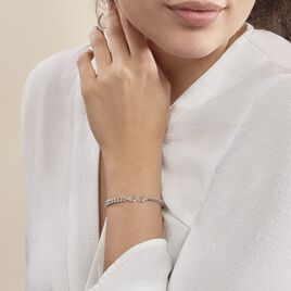 Bracelet Pao Argent Blanc - Bracelets Femme | Histoire d’Or